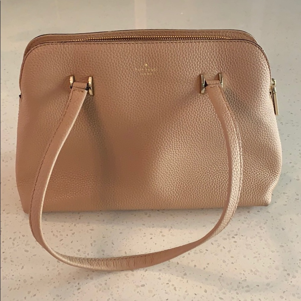Kate Spade tan Hopkins Street bag